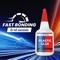 ADHESIVE GURU Plastic Glue 0.7 oz – Fast-Drying Super Glue for Plastic Repairs, Models, Toys, DIY & 3D Printing